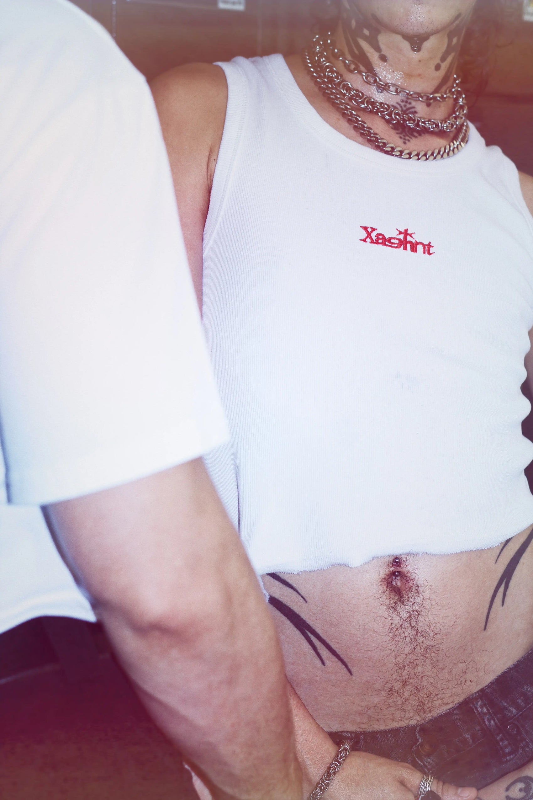 Gekürztes Tanktop