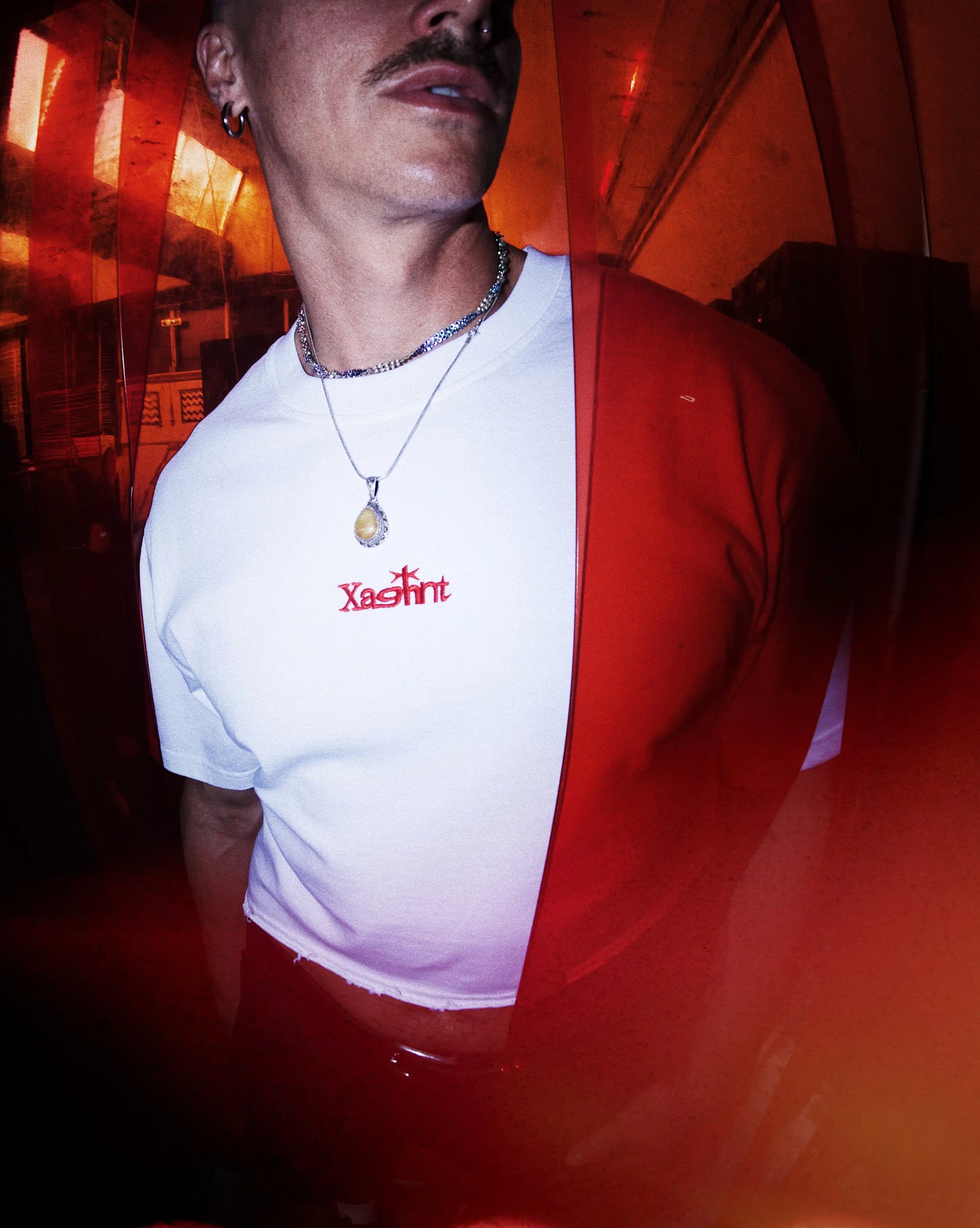 Gekürztes Boxy-T-Shirt
