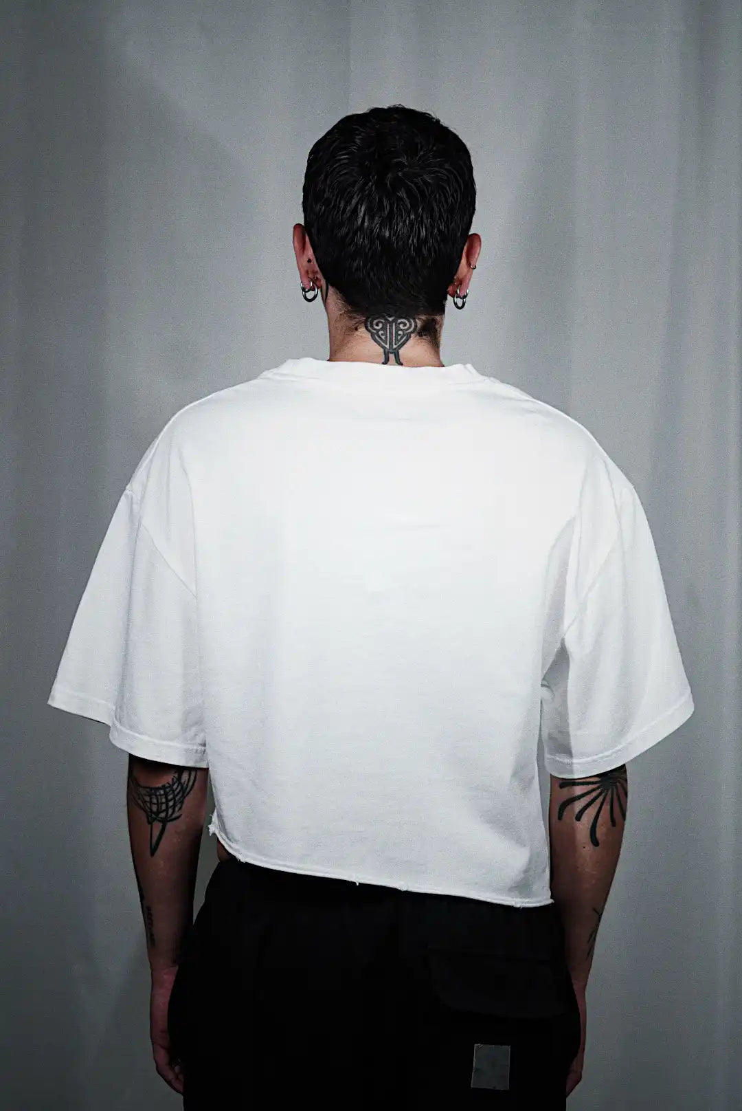 Gekürztes Boxy-T-Shirt